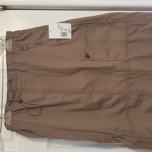 Forever 21 SKIRT/MIDI/STRAI ASH BROWN M - Picture 3 of 7